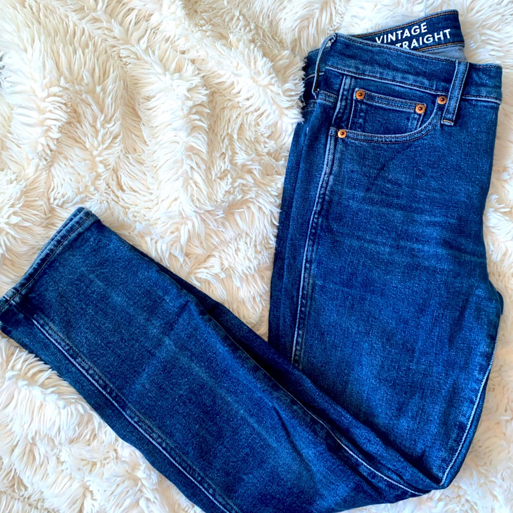 Vintage Straight JCrew Jeans